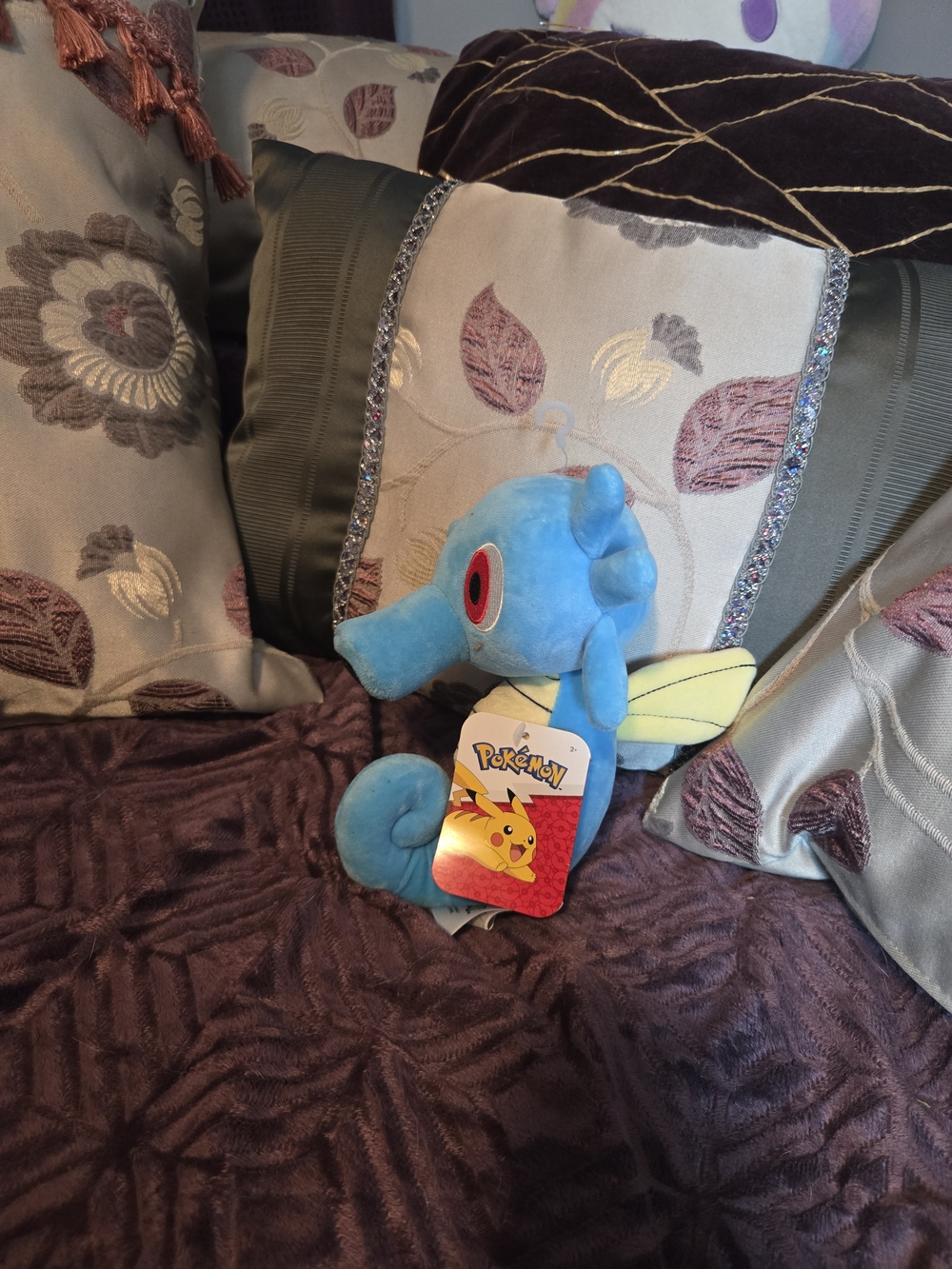 Horsea Pokemon Plush - NWT